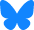 Bluesky Logo